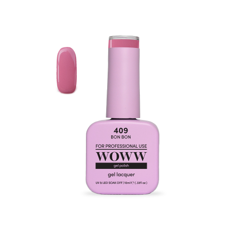 Ημιμόνιμο Βερνίκι New Woww Cosmetics 10ml Bon Bon - 409